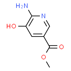6-氨基-5-羟基烟酸甲酯结构式