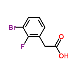3-(3-溴-2-氟苯基)丙酸结构式