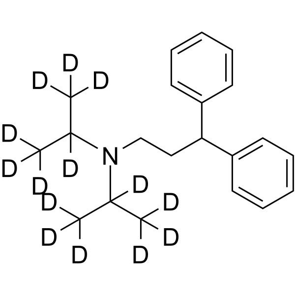 Diisopromine-d14 Structure