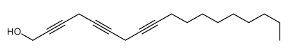 octadeca-2,5,8-triyn-1-ol Structure