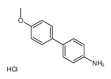 4'-METHOXY-BIPHENYL-4-YLAMINE HCL SALT结构式
