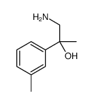 1-amino-2-(3-methylphenyl)propan-2-ol Structure