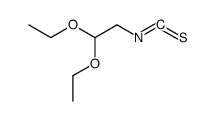 isothiocyanoacetaldehyde diethyl acetal Structure