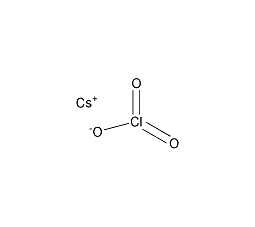 Cesium chlorate Structure