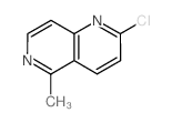2-氯-5-甲基-1,6-萘啶结构式