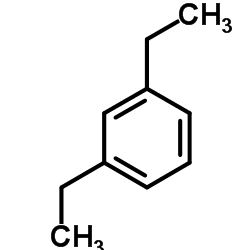 m-Diethylbenzene Structure