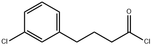 Benzenebutanoyl chloride, 3-chloro-结构式