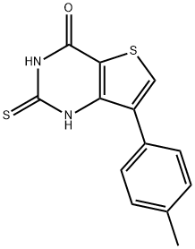 2-Thioxo-7-p-tolyl-2,3-dihydro-1H-thieno[3,2-d]pyrimidin-4-one Structure