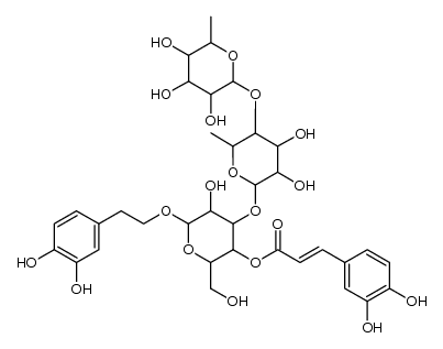 紫茎女贞苷A结构式