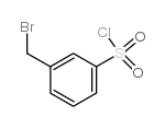 3-(bromomethyl)benzenesulfonyl chloride Structure