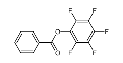 Pentafluorophenyl Benzoate Structure