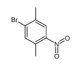 2,5-二甲基-4-溴硝基苯结构式