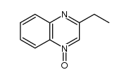 Quinoxaline,2-ethyl-,4-oxide Structure
