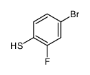 4-溴-2-氟苯硫酚结构式