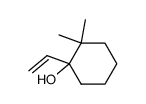 1-ethenyl-2,2-dimethyl-cyclohexanol结构式