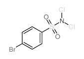 Benzenesulfonamide,4-bromo-N,N-dichloro- structure