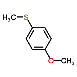 p-methylthioanisole Structure