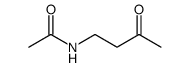 Acetamide, N-(3-oxobutyl)- (9CI) Structure