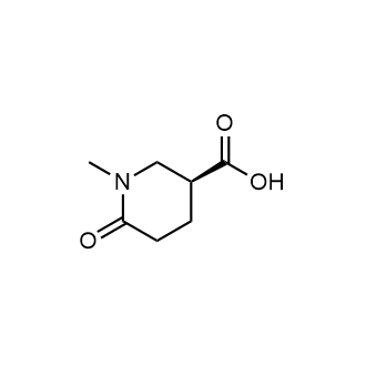 (S)-1-甲基-6-氧代哌啶-3-羧酸结构式
