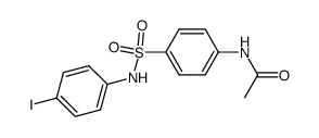 4'-(4-Iodophenylsulfamoyl)acetanilide Structure