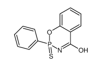 2-Phenyl-4H-1,3,2-benzoxazaphosphorin-4-one 2-sulfide Structure
