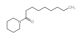 1-Nonanone,1-(1-piperidinyl)- Structure