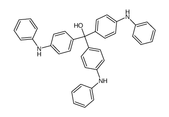 4,4',4''-trianilinotrityl alcohol Structure