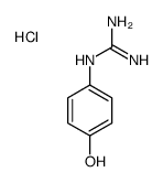[N'-(4-hydroxyphenyl)carbamimidoyl]azanium,chloride Structure