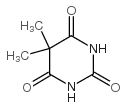 5,5-DimethylBarbituric Acid Structure