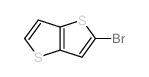 2-溴噻吩并[3,2-b]噻吩结构式
