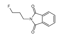 2-(3-fluoropropyl)isoindole-1,3-dione结构式