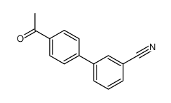 4'-ACETYL[1,1'-BIPHENYL]-3-CARBONITRILE Structure