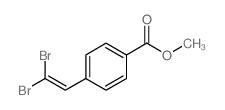 4-(2,2-二溴乙烯基)苯甲酸甲酯结构式