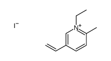 5-ethenyl-1-ethyl-2-methylpyridin-1-ium,iodide结构式