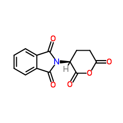 N-邻苯二甲酰-L-谷氨酸酐结构式