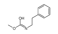 Carbamic acid, (2-phenylethyl)-, Methyl ester结构式