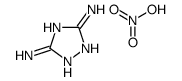 nitric acid,1H-1,2,4-triazole-3,5-diamine Structure