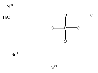 Nickel(II) phosphate hydrate structure