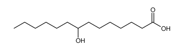 8-羟基十四烷酸结构式