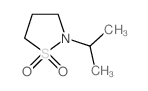 2-ISOPROPYLISOTHIAZOLIDINE 1,1-DIOXIDE Structure