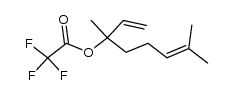 linalyl trifluoroacetate结构式
