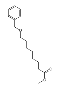 8-(Phenylmethoxy)octanoic acid methyl ester结构式