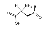 L-Alanine, 3-[(R)-methylsulfinyl]- (9CI) Structure