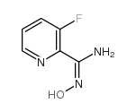 2-Pyridinecarboximidamide,3-fluoro-N-hydroxy- Structure
