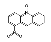 1-nitro-10-oxidoacridin-10-ium结构式