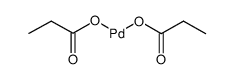 丙酸钯(II)结构式