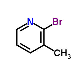 2-溴-3-甲基吡啶结构式
