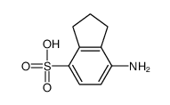 7-amino-2,3-dihydro-1H-indene-4-sulfonic acid结构式