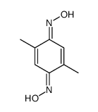 2,5-dimethyl-p-benzoquinone dioxime结构式