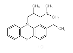 盐酸乙异丁嗪结构式